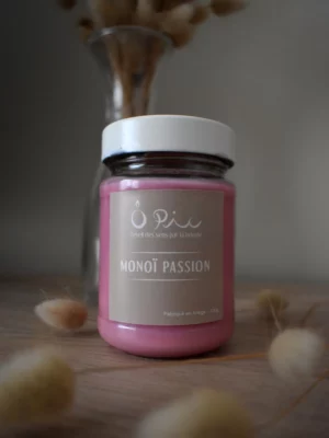DSC_0186 monoi passion Bougie senteur Monoï Passion de la marque Ôpic