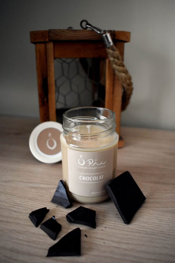 DSC_0315 chocolat Bougie senteur chocolat de la marque Ôpic