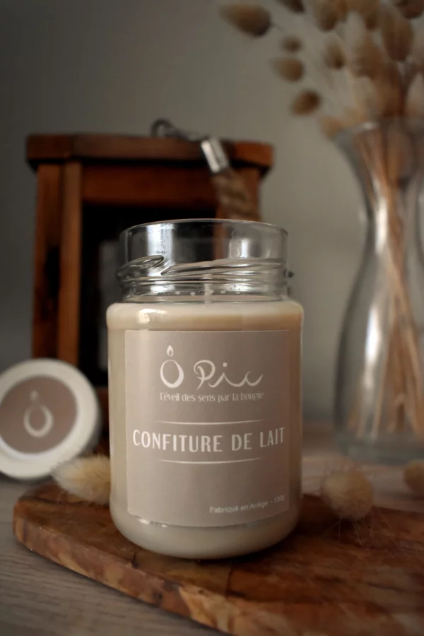 DSC_0347 confiture de lait Bougie senteur Confiture de Lait de la marque Ôpic