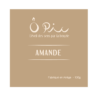 Opic_Senteurs_Amande étiquette bougie Opic_Senteurs_Amande