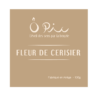 Opic_Senteurs_Fleur de cerisier étiquette bougie Opic_Senteurs_Fleur de cerisier
