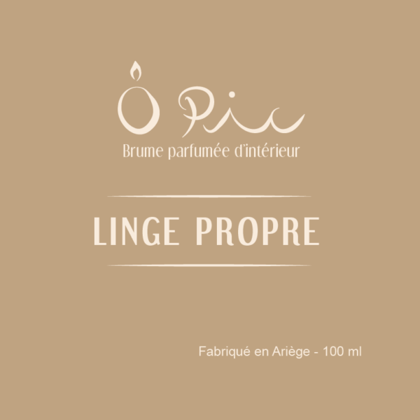 Opic_Brumes_Linge propre étiquette brume Linge propre Ôpic